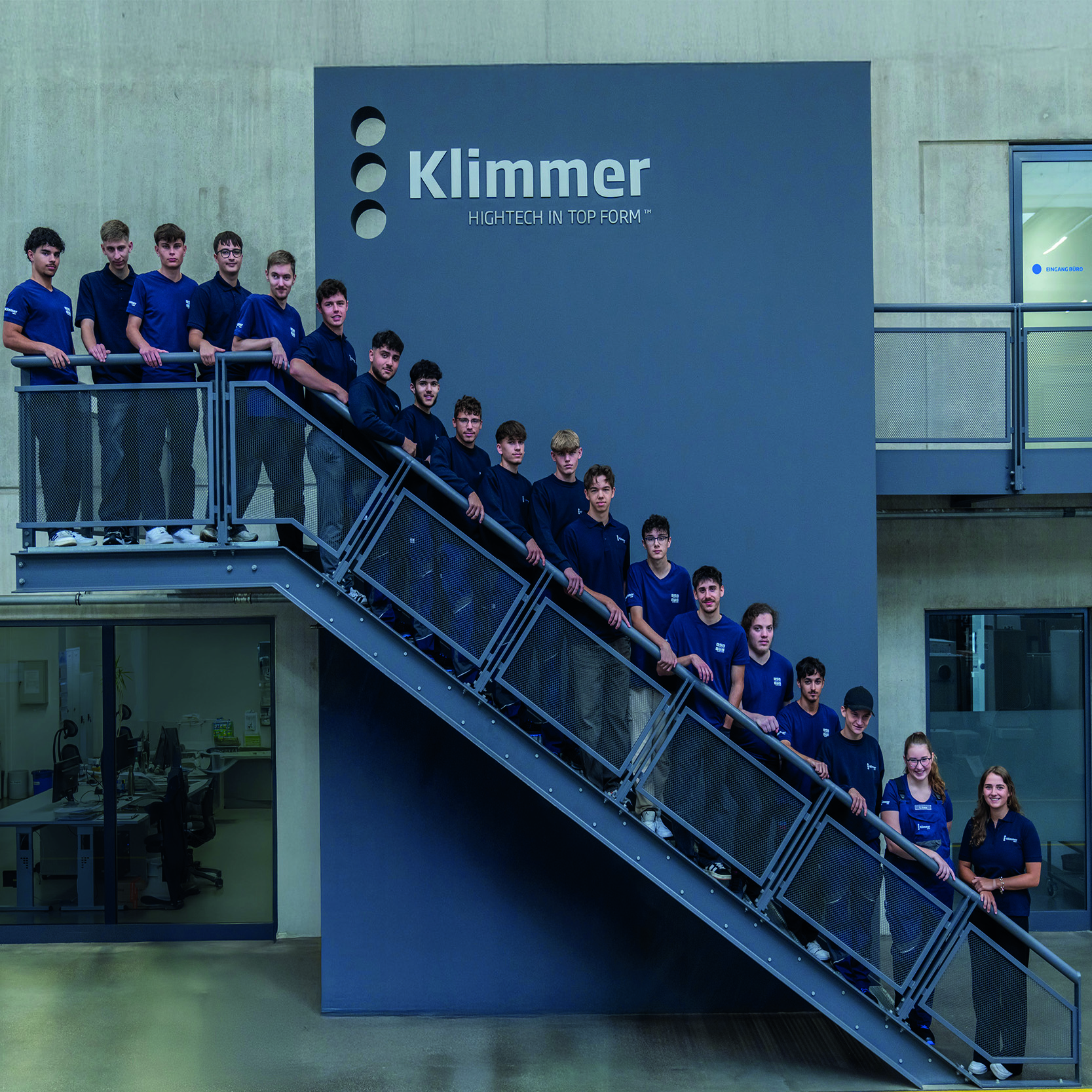 Auszubildende starten 2025 bei der Klimmer Group
