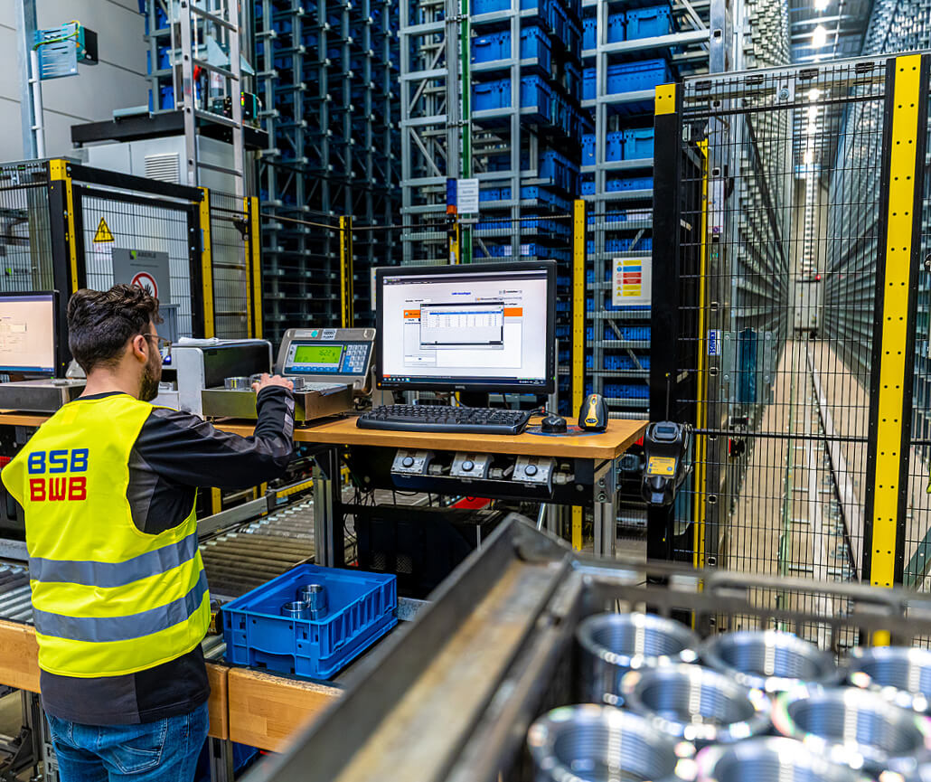 lackierte Druckluftbehälter von BWB